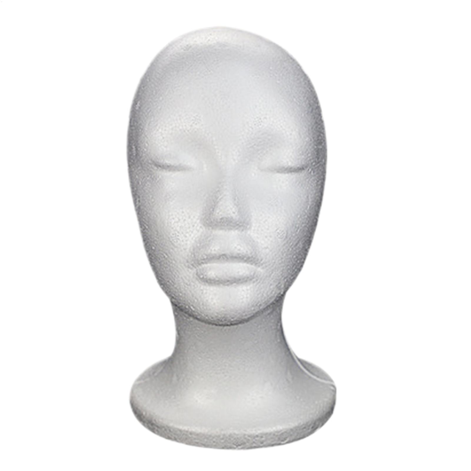 Cosplay Prop Foam - Манекен-голова из пенопласта для париков, очков,