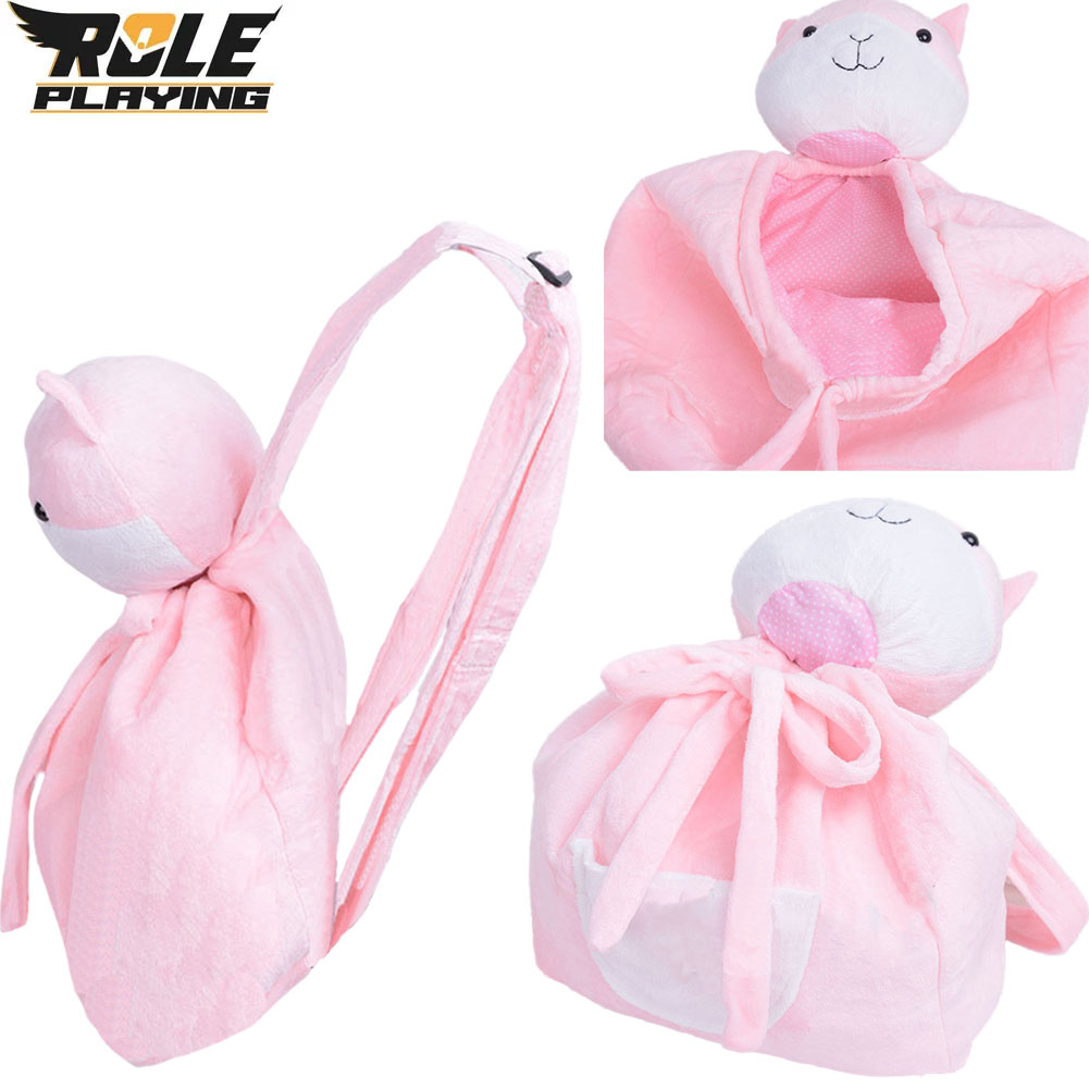 Рюкзак-кошка розового цвета дл – обзор и цена Cosplay Prop Bag