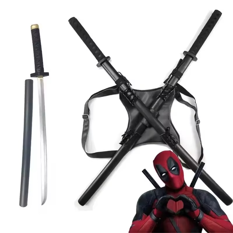2025 Новый 61 см Дедпул Катана – обзор и цена Cosplay Prop Knife