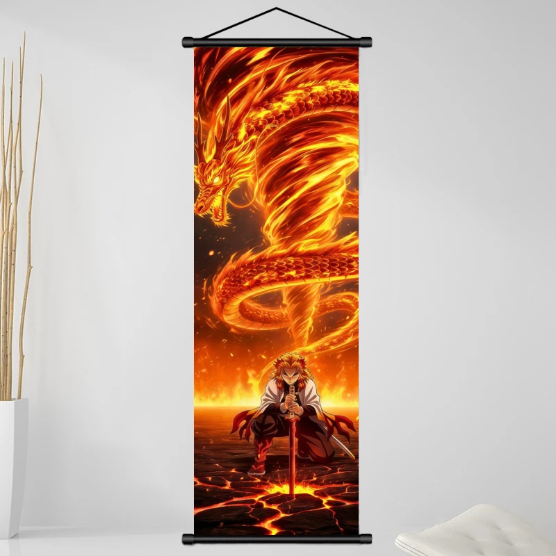 Аниме-постер Demon Slayer: Кёд – обзор и цена Anime Cosplay Prop