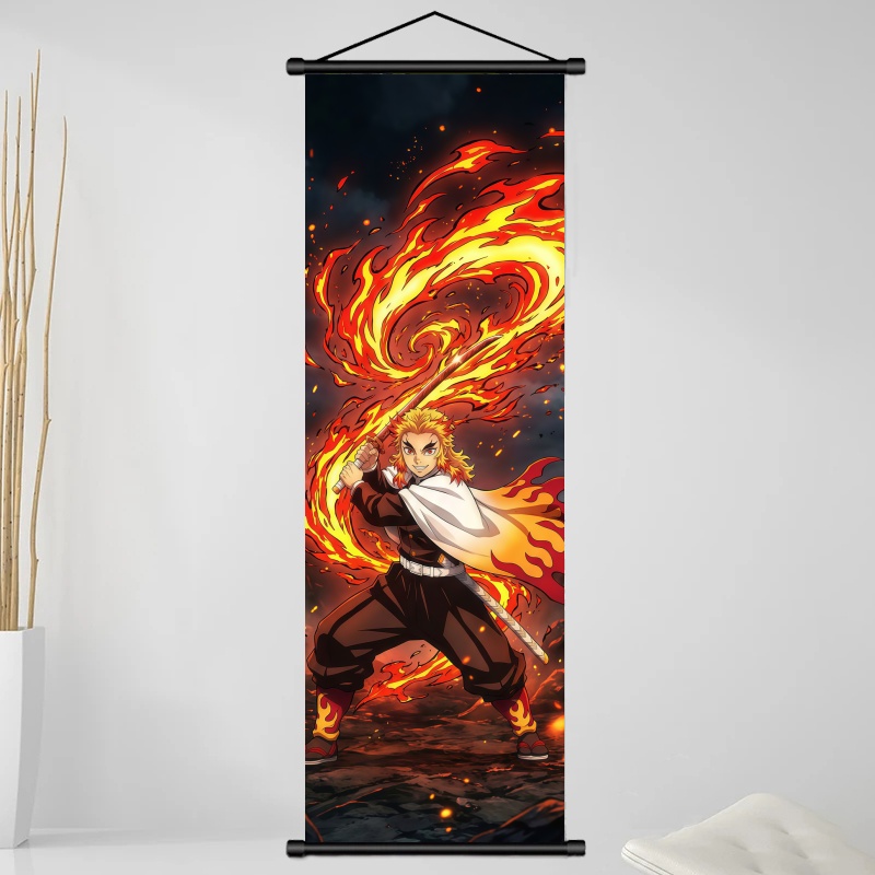 Аниме-постер Demon Slayer: Кёд – обзор и цена Anime Cosplay Prop