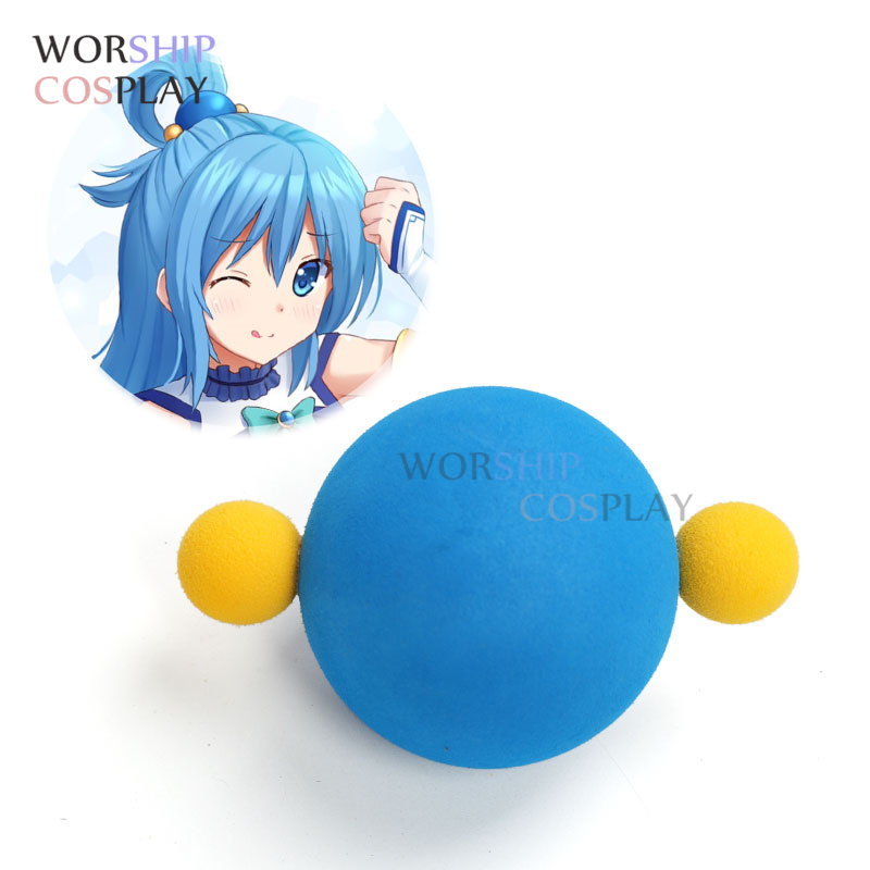 Парики для косплея Aqua из пен – обзор и цена Cosplay Prop Foam